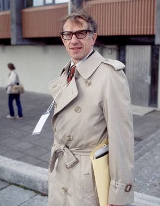 Nick Daniloff Reporter Nick Daniloff at the summit between President Reagan and Soviet leader Mikhail Gorbachev in Reykjavik, Iceland on October 12, 1986 Photo by Dennis Brack BSB 18 Reykjavik Iceland EDITORIAL USE ONLY Copyright: xx x bsphotos033912