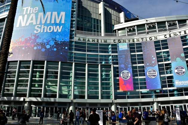 Musikmesse NAMM Show 2024 im Anaheim Convention Center. Anaheim, 27.01.2024