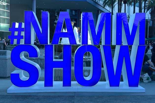 Musikmesse NAMM Show 2024 im Anaheim Convention Center. Anaheim, 27.01.2024
