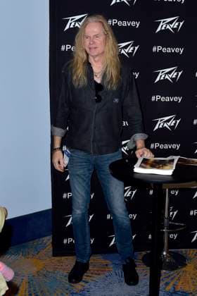 Adrian Vandenberg auf der Musikmesse NAMM Show 2024 im Anaheim Convention Center. Anaheim, 27.01.2024