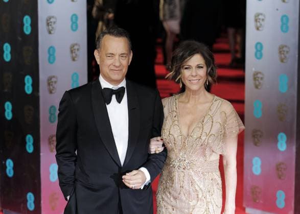 Rita Wilson and Tom Hanks attend EE British Academy Film Awards 2014 in London 113261, Rita Wilson and Tom Hanks attend EE British Academy Film Awards 2014 in London. London, United Kingdom - Sunday Fenbruary 16, 2014., Credit:Si, PacificCoastNews Avalon United Kingdom, London  Copyright: xSi,xPacificCoastNewsx xAvalonx 0529263787