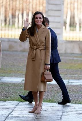Spanish Queen Letizia during a visit to Real de Aranjuez Palace for Queen Letizia National Disability Awards 2024 in Aranjuez on Monday, 29 January 2024 Cordon Press