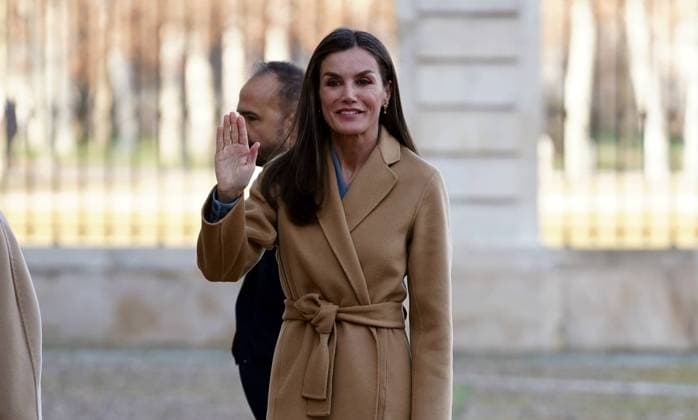 Spanish Queen Letizia during a visit to Real de Aranjuez Palace for Queen Letizia National Disability Awards 2024 in Aranjuez on Monday, 29 January 2024 Cordon Press