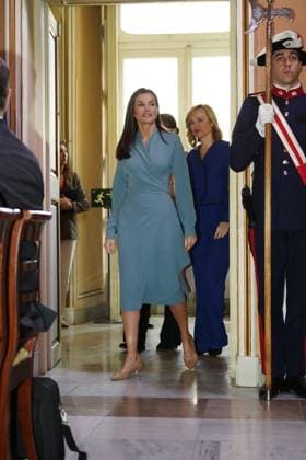 Spanish Queen Letizia during a visit to Real de Aranjuez Palace for Queen Letizia National Disability Awards 2024 in Aranjuez on Monday, 29 January 2024 Cordon Press