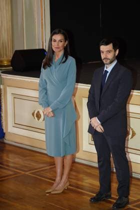 Spanish Queen Letizia during a visit to Real de Aranjuez Palace for Queen Letizia National Disability Awards 2024 in Aranjuez on Monday, 29 January 2024 Cordon Press