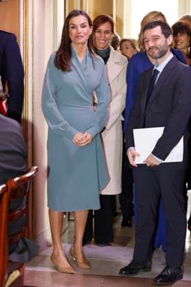 Queen Letizia National Disability Awards - Madrid Queen Letizia on her arrival at the presentation of the Queen Letizia National Disability Awards , on January 29, 2024, in Aranjuez (Madrid, Spain). These awards are organized by the Royal Board on Disability, which serve to recognize the work for inclusion and the defense of the rights of people with disabilities. Each year they are presented personally by the Queen, as honorary president. These awards, for the first time with the category of National Award , aim to stimulate and recognize the trajectory, dedication and contribution of individuals and public and private entities in the field of inclusion, full citizenship and effective enjoyment of the human rights of persons with disabili Copyright: xEuropaxPress ABACAx