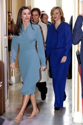 Queen Letizia National Disability Awards - Madrid Queen Letizia on her arrival at the presentation of the Queen Letizia National Disability Awards , on January 29, 2024, in Aranjuez (Madrid, Spain). These awards are organized by the Royal Board on Disability, which serve to recognize the work for inclusion and the defense of the rights of people with disabilities. Each year they are presented personally by the Queen, as honorary president. These awards, for the first time with the category of National Award , aim to stimulate and recognize the trajectory, dedication and contribution of individuals and public and private entities in the field of inclusion, full citizenship and effective enjoyment of the human rights of persons with disabili Copyright: xEuropaxPress ABACAx