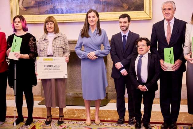 January 29, 2024, Madrid, Madrid, Spain: QUEEN LETIZIA of Spain attends the Meeting of the Council of the Royal Board of Trustees on Disability and delivery of the National Disability Awards Queen Letizia 2024O at the Aranjuez royal Palace Madrid Spain - ZUMAc260 20240129_zep_c260_030 Copyright: xMikexChicorrox