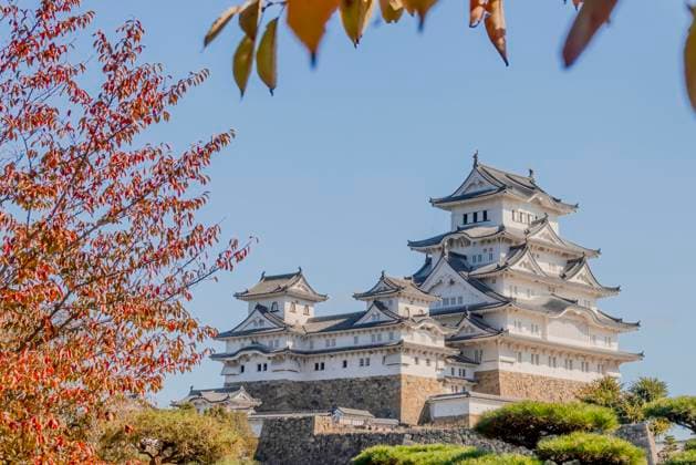Himeji, Hy?go Prefecture of Japan. Nov 10, 2023. A horizontal view of the Himeji Castle a hilltop Japanese castle complex an UNESCO World Heritage Site. Himeji, Hy?go Prefecture of Japan. Nov 10, 2023. A horizontal view of the Himeji Castle a hilltop Japanese castle complex an UNESCO World Heritage Site. Copyright: xZoonar.com MarvinxSamuelxTolentinoxPinedax 21083765