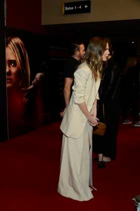 January 30, 2024, Mexico City, Ciudad de Mexico, Mexico: January 30, 2024, Mexico City, Mexico: British actress Freya Allanis interview during the red carpet of Baghead at Cinepolis Miyana. on January 30, 2024, Mexico City, Mexico. Mexico City Mexico - ZUMAe321 20240130_zea_e321_043 Copyright: xCarlosxTischler xEyepixxGroupx