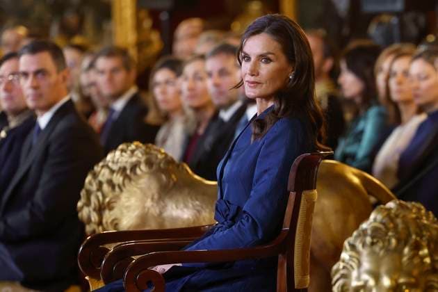 Entertainment Bilder der Woche KW05 Entertainment Bilder des Tages Spanish Queen Letizia during the offial reception after a royal audiencie to the Diplomatic Service held at the Royal Palace of Madrid, Spain on 31 January 2024. Spanish royals attend to a royal audiencie to the Diplomatic Service !ACHTUNG: NUR REDAKTIONELLE NUTZUNG!  Copyright: xchemaxMoyax GRAF4974 20240131-55012806114_1