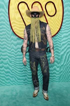 February 1, 2024, Los Angeles, Ca, USA: Orville Peck attends the 2024 Warner Music Group Pre-GRAMMY Party at Citizen News Hollywood on February 01, 2024 in Los Angeles, California. Los Angeles USA - ZUMAs181 20240201_zea_s181_053 Copyright: xCraSHx