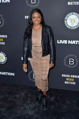 Rhonesha Byng beim Economic Justice Summit der Black Music Action Coalition bei Live Nation. Beverly Hills, 01.02.2024