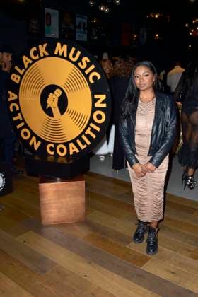 Rhonesha Byng beim Economic Justice Summit der Black Music Action Coalition bei Live Nation. Beverly Hills, 01.02.2024