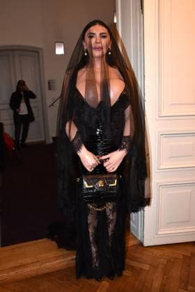 Electra Elite bei der Gloeoeckler Iconic Couture 30 Jahre Jubilaeums Fashionshow am 2.02.2024 in Berlin Harald Gloeoecklers 30jaehriges Fashion-Show Event in Berlin