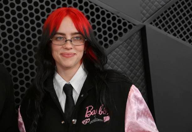 Billie Eilish attends the 66th annual Grammy Awards at the Crypto.com Arena in Los Angeles on Sunday, February 4, 2024.  LAP20240204062 JIMxRUYMEN