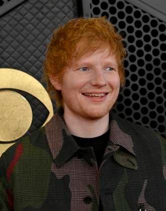 Ed Sheeran attends the 66th annual Grammy Awards at the Crypto.com Arena in Los Angeles on Sunday, February 4, 2024.  LAP20240204073 JIMxRUYMEN