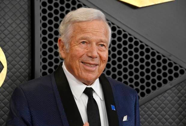 Robert Kraft attends the 66th annual Grammy Awards at the Crypto.com Arena in Los Angeles on Sunday, February 4, 2024.  LAP20240204097 JIMxRUYMEN