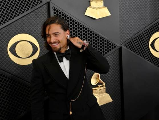 Maluma attends the 66th annual Grammy Awards at the Crypto.com Arena in Los Angeles on Sunday, February 4, 2024.  LAP20240204102 JIMxRUYMEN