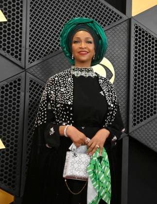 Hannatu Musawa attends the 66th annual Grammy Awards at the Crypto.com Arena in Los Angeles on Sunday, February 4, 2024.  LAP20240204135 JIMxRUYMEN