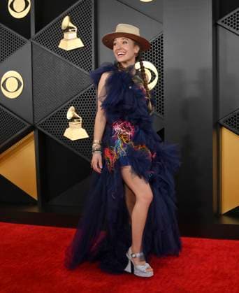 Lauren Daigle attends the 66th annual Grammy Awards at the Crypto.com Arena in Los Angeles on Sunday, February 4, 2024.  LAP20240204151 JIMxRUYMEN