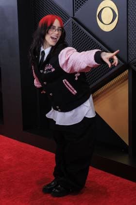 February 4, 2024, Los Angeles, California, USA: Billie Eilish at the 66th Grammy Awards held at Crypto.com Arena in Los Angeles California on Sunday February 4, 2024. JAVIER ROJAS PI Los Angeles U.S - ZUMAp124 20240204_zaa_p124_032 Copyright: xJavierxRojasx
