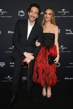 Celebrities arrive at the Universal Music Group Grammy Awards After Party in Los Angeles Featuring: Adrien Brody, Georgina Chapman Where: Los Angeles, California, United States When: 04 Feb 2024 Credit: Faye s Vision Cover Images EDITORIAL USE ONLY. NOT FOR USE BY NEWSPAPERS BASED IN THE UK. Copyright: xx 53426192