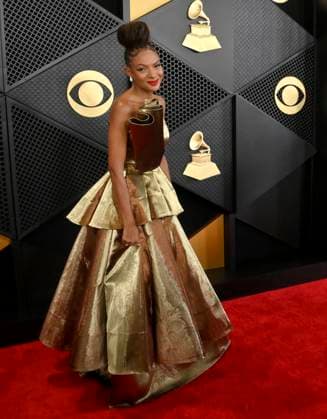 Allison Russell attends the 66th annual Grammy Awards at the Crypto.com Arena in Los Angeles on Sunday, February 4, 2024.  LAP20240204176 JIMxRUYMEN