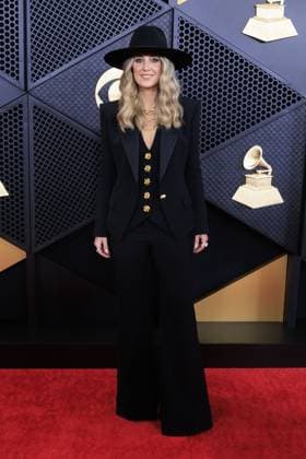 February 4, 2024, Los Angeles, California, USA: Lainey Wilson on the red carpet at the 66th Grammy Awards held at Crypto.com Arena in Los Angeles, California on Sunday February 4, 2024. JAVIER ROJAS PI Los Angeles U.S - ZUMAp124 20240204_zaa_p124_078 Copyright: xJavierxRojasx