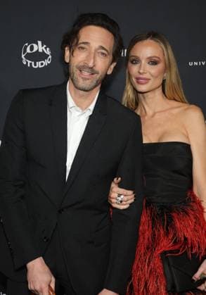 Universal Grammy After Party - LA Adrien Brody, Georgina Chapman, At The Universal Music Group s GRAMMY After Party at NYA Studios West in Los Angeles, CA, USA on February 4 2024. Photo by Fati S ABACAPRESS.COM Los Angeles CA United States  Copyright: xFatixSadou ABACAPRESS.COMx