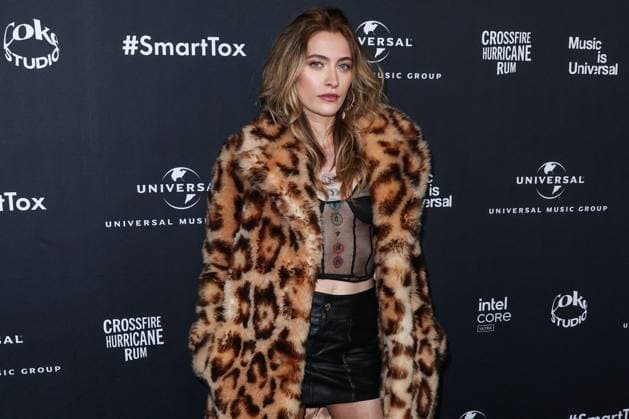 Universal Grammy After Party - LA Paris Jackson arrives at Universal Music Group s 2024 66th GRAMMY Awards After Party held at nya studios WEST on February 4, 2024 in Hollywood, Los Angeles, California, United States. Photo by Xavier Collin Image Press Agency ABACAPRESS.COM Los Angeles California United States  Copyright: xCollinxXavier ImagexPressxAgencyxABACAx