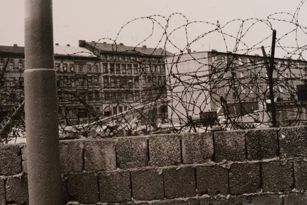 Berlin GER, 20240205, Aufnahme Berlin, 1961, Stadtansicht, Mauerbau *** Berlin GER, 20240205, photo Berlin, 1961, city view, Wall construction