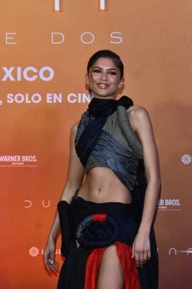 Dune: Part Two Photocall - Mexico City Actress Zendaya attends the Photocall from Dune: Part Two at Mexico City Four Season Hotel on February 5, 2024 inMexico City, Mexico. Photo by Carlos Tischler Eyepix Group ABACAPRESS.COM Mexico City Mexico  Copyright: xTischlerxCarlos Eyepix ABACAx