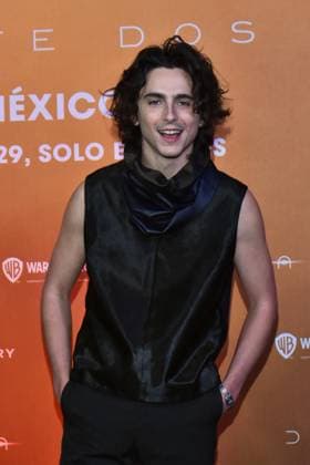 Dune: Part Two Photocall - Mexico City Actor TimothÃ e Chalamet attends the Photocall from Dune: Part Two at Mexico City Four Season Hotel on February 5, 2024 inMexico City, Mexico. Photo by Carlos Tischler Eyepix Group ABACAPRESS.COM Mexico City Mexico  Copyright: xTischlerxCarlos Eyepix ABACAx