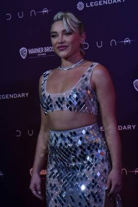 February 5, 2024, Mexico City, Ciudad de Mexico, Mexico: February 05, 2024, Mexico City, Mexico: Actress Florence Pugh attends the Photocall from Dune: Part Two at Mexico City Four Season Hotel. on February 5, 2024. In Mexico City, Mexico. Mexico City Mexico - ZUMAe321 20240205_zea_e321_173 Copyright: xCarlosxTischler xEyepixxGroupx
