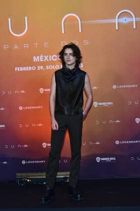 February 5, 2024, Mexico City, Ciudad de Mexico, Mexico: February 05, 2024, Mexico City, Mexico: Actor Timotho e Chalamet attends the Photocall from Dune: Part Two at Mexico City Four Season Hotel. on February 5, 2024. In Mexico City, Mexico. Mexico City Mexico - ZUMAe321 20240205_zea_e321_208 Copyright: xCarlosxTischler xEyepixxGroupx