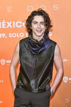 Dune: Part Two Film Photocall February 05, 2024, Mexico City, Mexico: Actor Timothee Chalamet attends the Photocall from Dune: Part Two at Mexico City Four Season Hotel. Mexico City Mexico Copyright: xCarlosxTischlerxxEyepixxGroupx