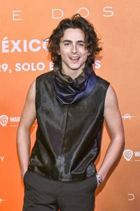 Dune: Part Two Film Photocall February 05, 2024, Mexico City, Mexico: Actor Timothee Chalamet attends the Photocall from Dune: Part Two at Mexico City Four Season Hotel. Mexico City Mexico Copyright: xCarlosxTischlerxxEyepixxGroupx