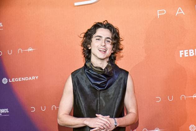 Dune: Part Two Film Photocall February 05, 2024, Mexico City, Mexico: Actor Timothee Chalamet attends the Photocall from Dune: Part Two at Mexico City Four Season Hotel. Mexico City Mexico Copyright: xCarlosxTischlerxxEyepixxGroupx