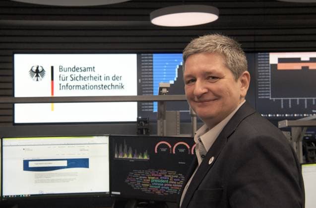 News Themen der Woche KW06 News Bilder des Tages Deutschland, Bonn, 06.02.2024 Eroeffnung des neuen Nationalen IT-Lagezentrum des BSI Foto: Claudia Plattner, Praesidentin des BSI Sitzung Bundeskabinett *** Germany, Bonn, 06 02 2024 Opening of the new National IT Situation Center of the BSI Photo Claudia Plattner, President of the BSI Federal Cabinet meeting