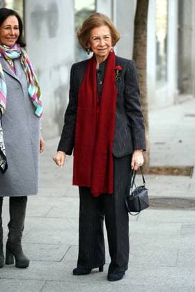 Queen Sofia meets with the board of trustees of the Higher School of Music in Madrid, Tuesday, February 6, 2024 Cordon Press