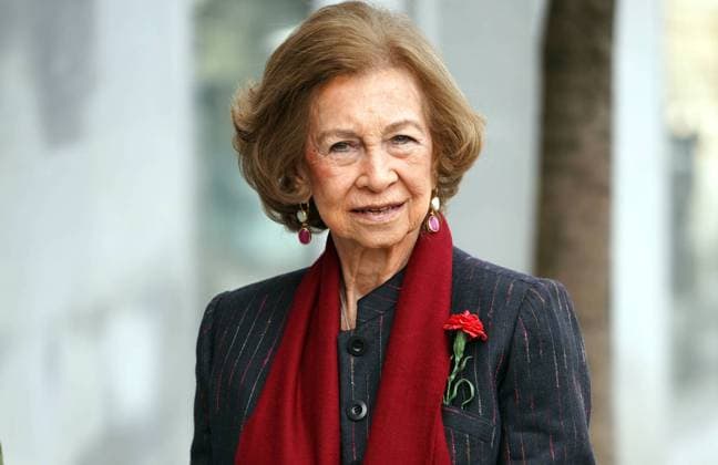 Queen Sofia meets with the board of trustees of the Higher School of Music in Madrid, Tuesday, February 6, 2024 Cordon Press