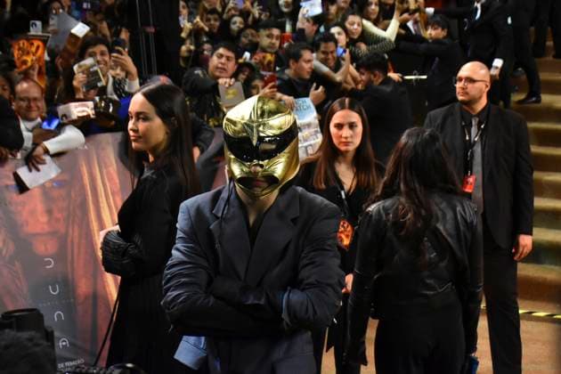 Fan Event For The Film Dune: Part Two February 6, 2024, Mexico City, Mexico: Actor Timothée Chalamet attends the red carpet of the Fan Event for the film Dune: Part Two at Auditorio Nacional. on February 6, 2024 in Mexico City. (Photo by Carlos Tischler Eyepix Group) Copyright: xCarlosxTischler xEyepixxGroupx CT_06022024_111094