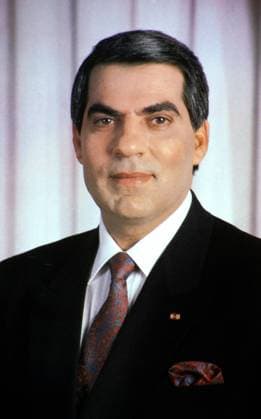 Zine El-Abidine Ben Ali Tunisian President during Official Visit in France September 12, 1988 (photo) 1655267 Zine El-Abidine Ben Ali Tunisian President during Official Visit in France September 12, 1988 (photo); (add.info.: Zine El-Abidine Ben Ali tunisian president during official visit in France september 12, 1988). Copyright: xBridgemanxImagesx 1655267