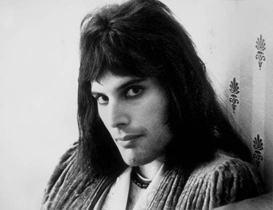 Singer Freddie Mercury (1946-1991) in The 70 S (b w photo) 1659107 Singer Freddie Mercury (1946-1991) in The 70 S (b w photo); (add.info.: Singer Freddie Mercury (1946-1991) in the 70 s). Copyright: xBridgemanxImagesx 1659107