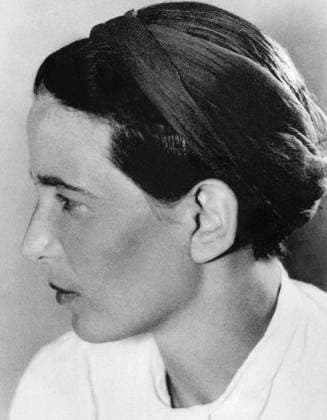 Simone de Beauvoir (1908-1986) French writer and feminist 1945 1706610 Simone de Beauvoir (1908-1986) French writer and feminist 1945 by Unknown photographer, (20th century); (add.info.: Simone de Beauvoir (1908-1986) french writer and feminist 1945). Copyright: xBridgemanxImagesx 1706610