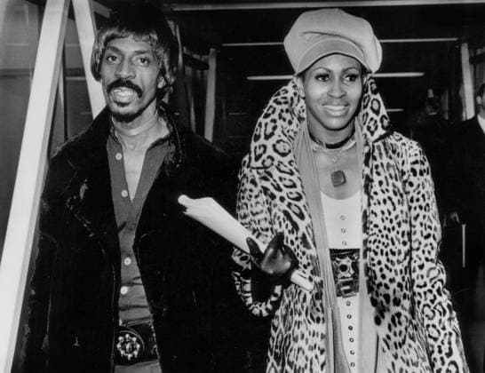 Ike and Tina Turner at London airport, 1971 (b w photo) 1942747 Ike and Tina Turner at London airport, 1971 (b w photo) by Unknown photographer, (20th century); (add.info.: February 16, 1971). Copyright: xBridgemanxImagesx 1942747