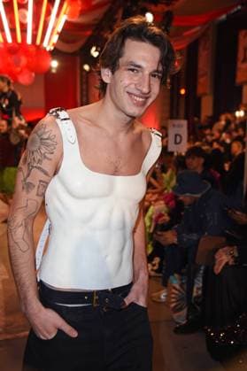 Noah Levi bei der MARINA HOERMANSEDER FASHION SHOW im Haus Zenner im Rahmen der Berlin Fashion Week Herbert Winter 2024 in Berlin am 08.02.2024 *** Noah Levi at the MARINA HOERMANSEDER FASHION SHOW at Haus Zenner as part of the Berlin Fashion Week Herbert Winter 2024 in Berlin on 08 02 2024