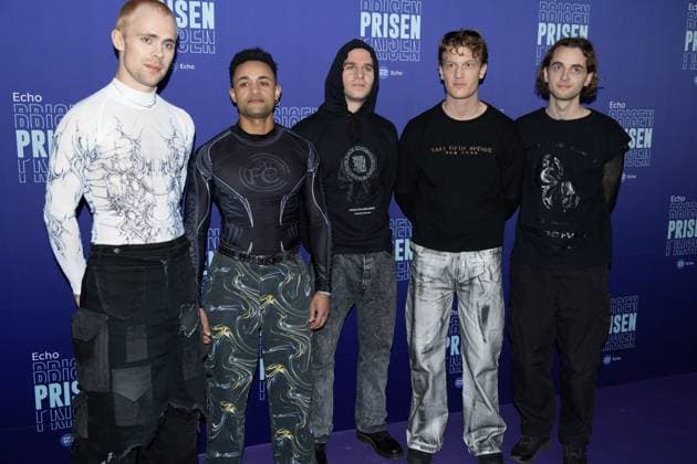 Kind mod Kind arrive on the red carpet at the Echoprisen in Osterbrohuset, Thursday, February 8, 2024 Copenhagen Osterbrohuset, Oesterbro Denmark Copyright: xKristianxTuxenxLadegaardxBergx 2E6A4400
