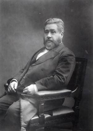 Reverend Charles Haddon Spurgeon (b w photo) XJF342476 Reverend Charles Haddon Spurgeon (b w photo) by Elliott & Fry Studio (fl.1860-90); Private Collection; (add.info.: Reverend Charles Haddon Spurgeon (1834-92) British Reformed Baptist preacher;). Copyright: xBridgemanxImagesx 342476